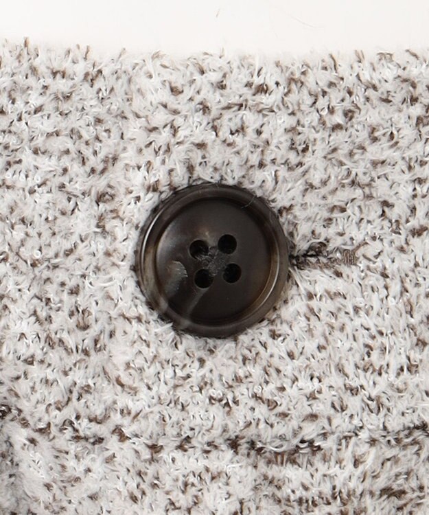 JOSEPH ABBOUD MOUNTAIN 【SPACE】ベアフリース ハーフパンツ ブラウン系