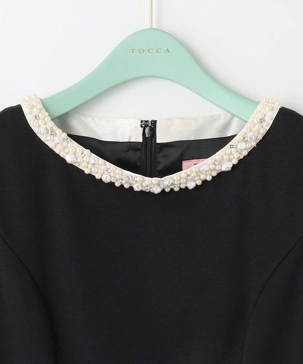 TOCCA 【洗える】MAGNOLIA COCO ドレス ブラック系