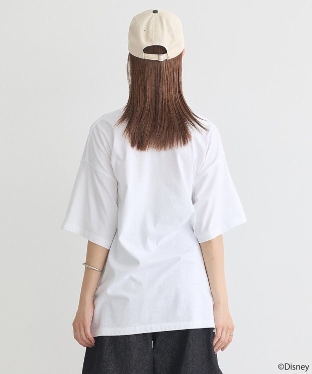 earth music&ecology Ｐｌｕｔｏ／プリントビッグＴＥＥ Off White