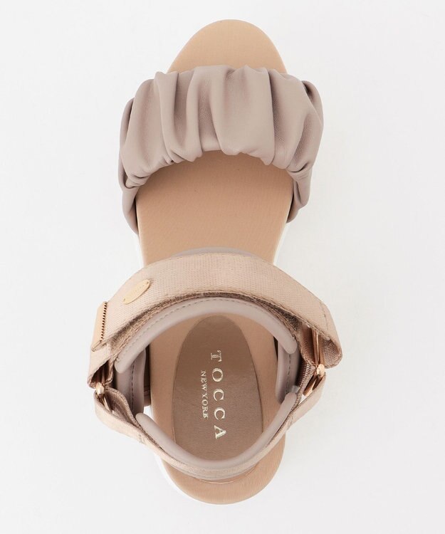 TOCCA GATHER SPORTS SANDALS サンダル ベージュ系