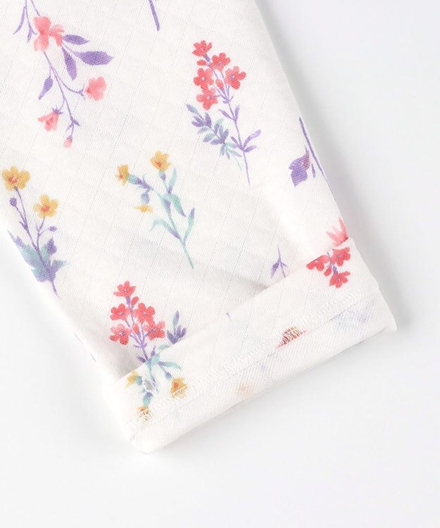 Wing パジャマ 綿混(本体) あったか 冬 長袖 長ズボン レディース EP6021 ウイング／ワコール ホワイト