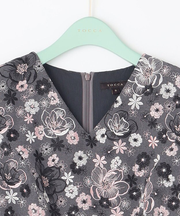 TOCCA 【消臭＆洗える！】HOLLY HOCK ドレス グレー系7