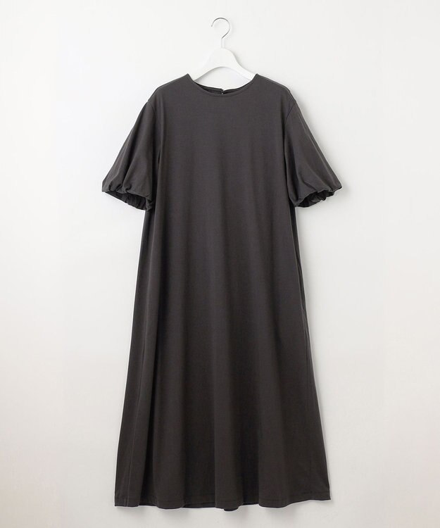 UNFILO 【吸水速乾/マシンウォッシャブル】CVC天竺 ワンピース グレー系