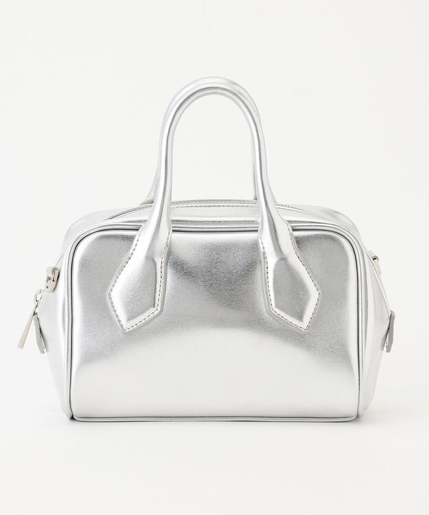 ICB ミニボストンショルダー シルバー系