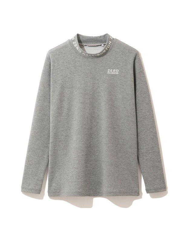 ZERO HALLIBURTON 【雑誌掲載】 ロングモックネック 82745 汗じみ防止 長袖 吸汗速乾 UV レディース ゴルフゼロハリバートン ZHG-W8 グレー