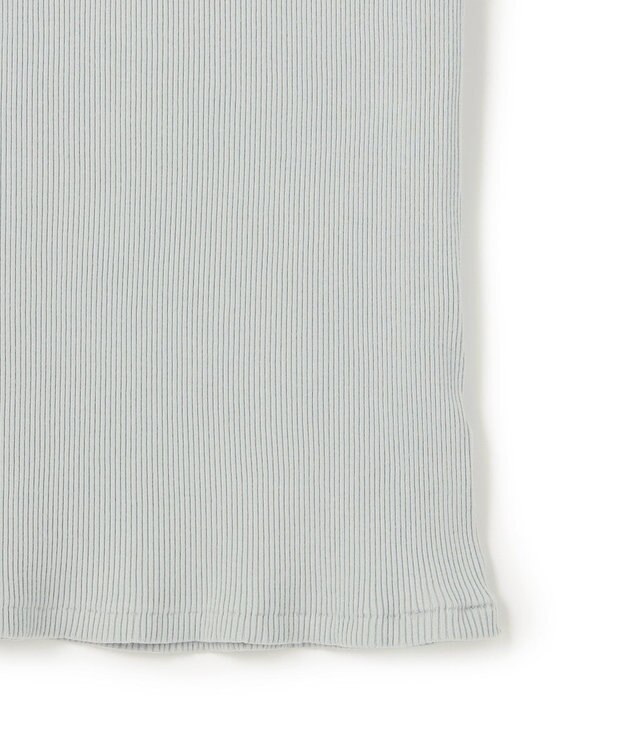 ICB オーガニックリブ タンクトップ スモーキーサックス