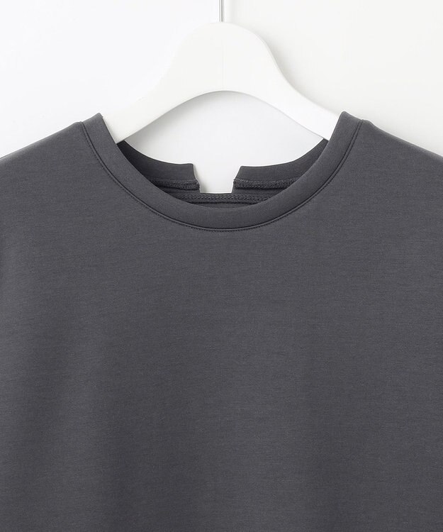 Feroux 【洗える・セットアイテム】バックリボンダンボール セットアップ グレー系