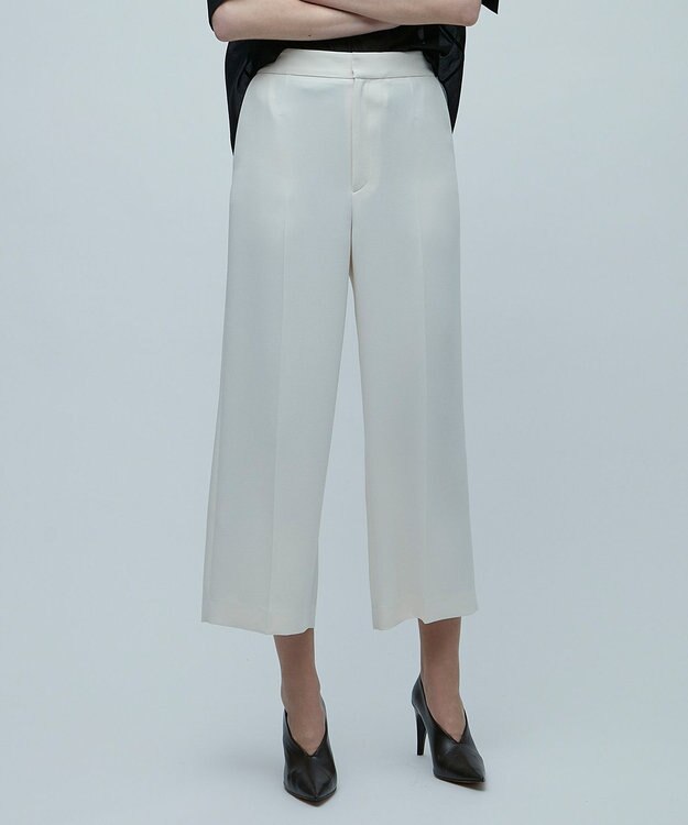 BEIGE， RABELAIS / クロップドパンツ Ecru