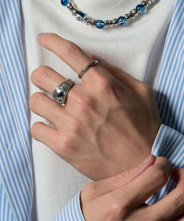 WEGO 2Pデザインリング 柄5