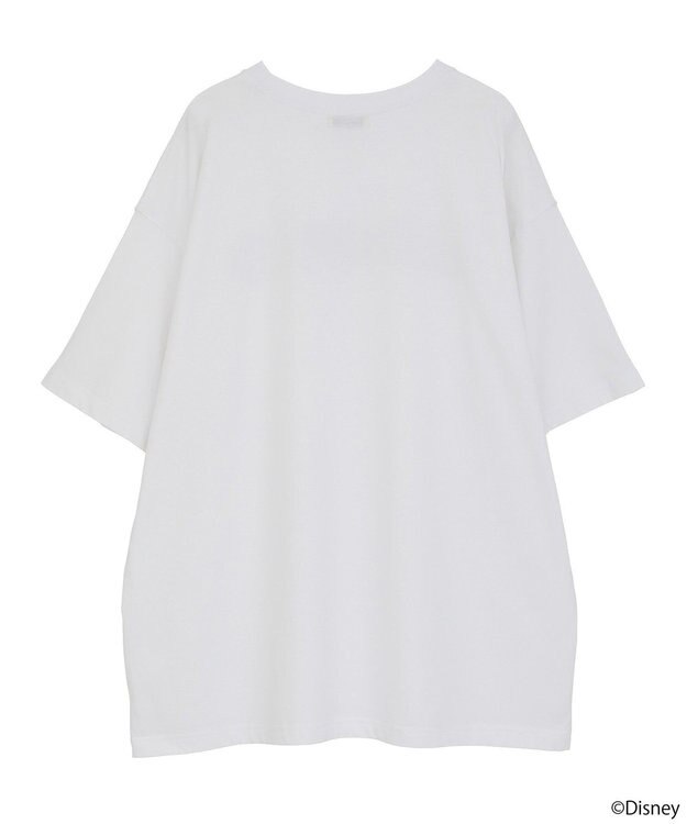 earth music&ecology Ｐｌｕｔｏ／プリントビッグＴＥＥ Off White