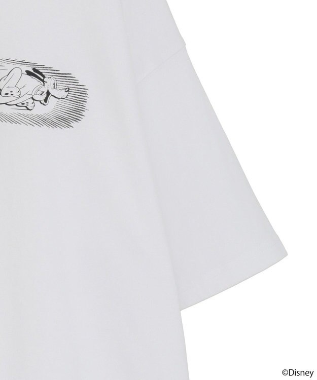 earth music&ecology Ｐｌｕｔｏ／プリントビッグＴＥＥ Off White