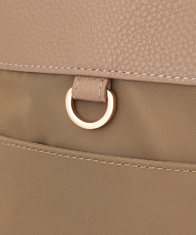 LA BAGAGERIE コンビ2WAYトートバッグ MEDIUM ベージュ