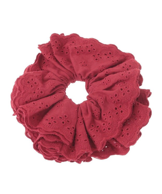 Green Parks ・HALF TIME レースビッグシュシュ Red