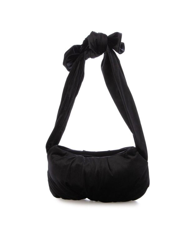 UNBILLION カカトゥ kakatoo / ベルベットノットリボンバッグﾞ ブラック