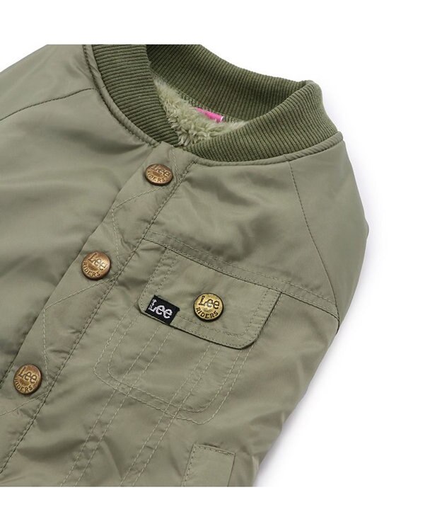 PET PARADISE Lee ライダースブルゾン 小型犬 カーキ