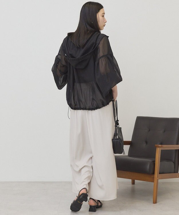 AMERICAN HOLIC シアーリップストップブルゾン Black