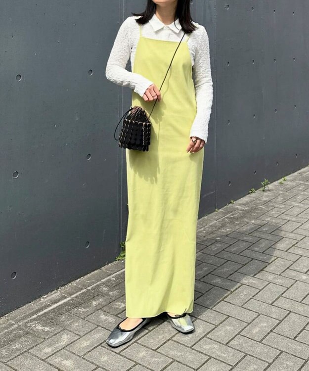 Green Parks AnriettMusee ふくれジャガードシャツ Off White