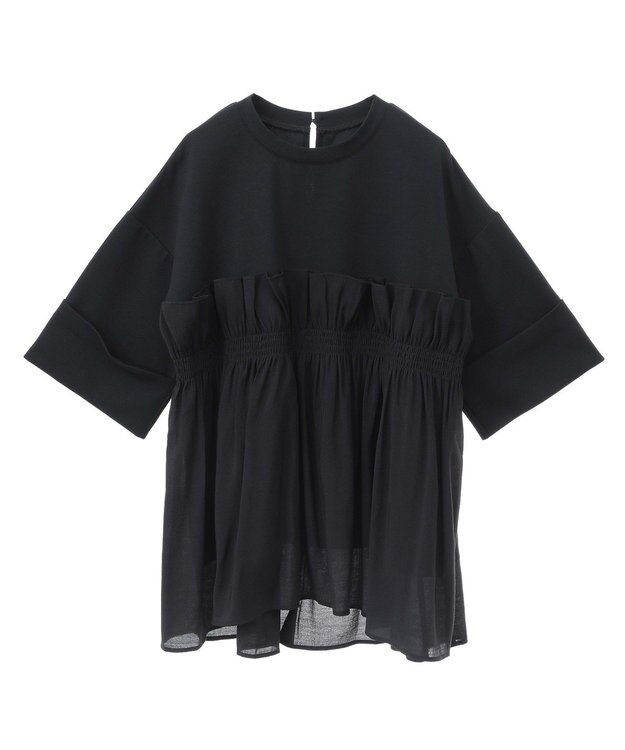 Green Parks ・ＥＬＥＮＣＡＲＥ　ＤＵＥ　ドッキングプルオーバー Black