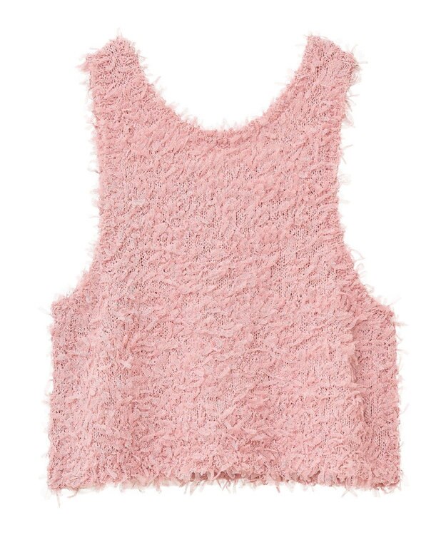 Green Parks ・ｓｗｉｎｇ　ｂｙ　２ｗａｙチュールヤーンベスト Pink