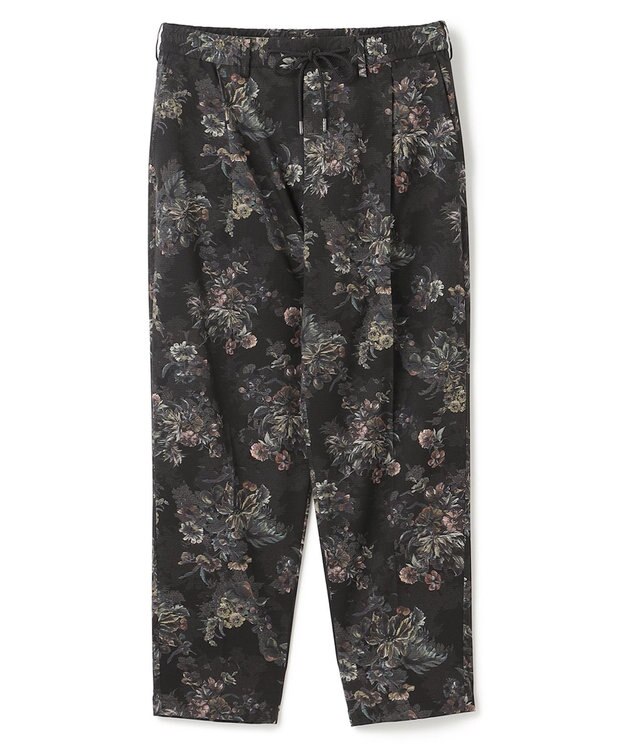 JOSEPH HOMME 【LEON 掲載】クールドッツストレッチトロピカル柄　/ TEDDY CONVERTIBLE ブラック系5