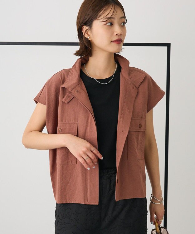 CRAFT STANDARD BOUTIQUE カーゴシャツ Brown