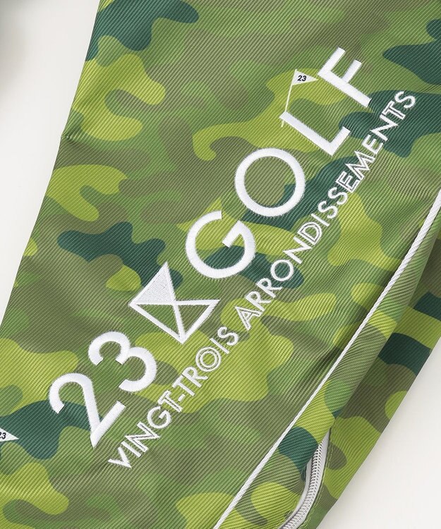 23区GOLF 【UNISEX】カモフラ柄 クラブケース カーキ系5