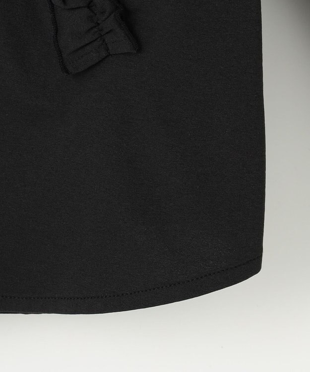 Feroux 【追加生産決定！ 】ラッシュガードフリル パーカー ブラック系