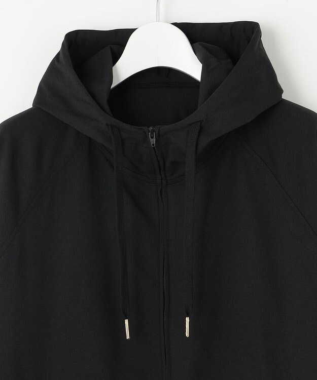 Feroux 【追加生産決定！ 】ラッシュガードフリル パーカー ブラック系