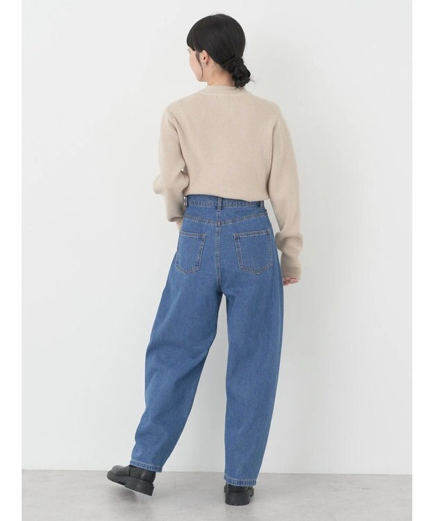 earth music&ecology アンチピリングハイネックプルオーバー Light Beige