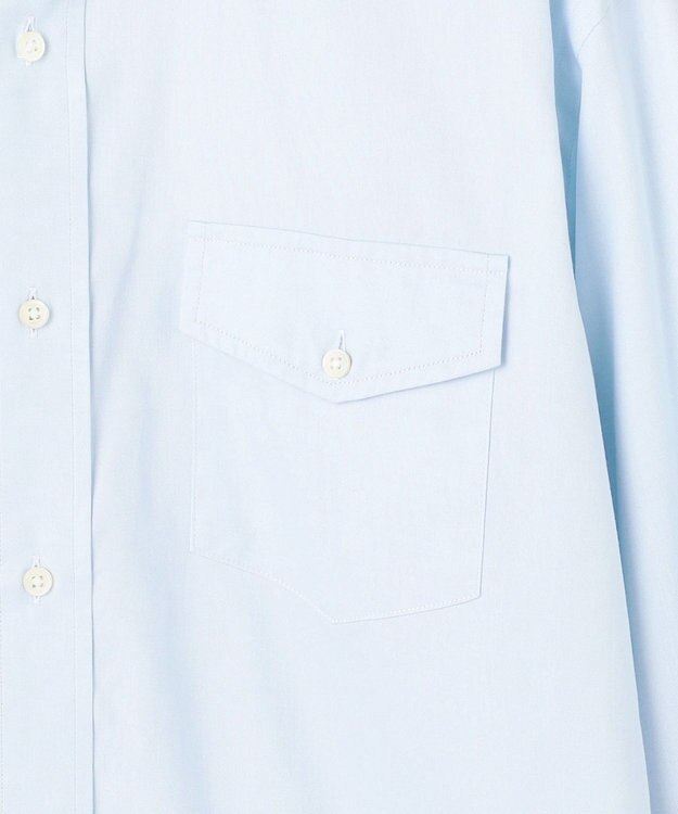 J.PRESS MEN 【AaronChang】【UNISEX】ピンオックス シャツ / B.D. サックスブルー系