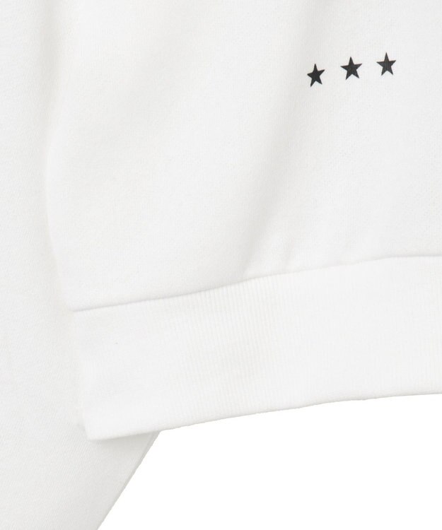 WEGO ゲームグラフィック2ラインショートスウェット ホワイト