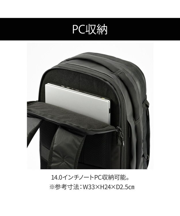 ACE BAGS & LUGGAGE ace. ラグレンティスX ビジネスリュック A4/14インチPC収納 高強度 20051 エース ブラック