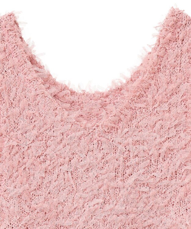 Green Parks ・ｓｗｉｎｇ　ｂｙ　２ｗａｙチュールヤーンベスト Pink