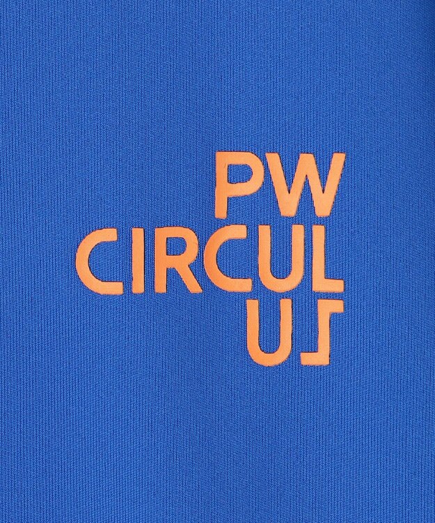 PW CIRCULUS 【MEN】ポケットモックネック ゴルフ スカイブルー系