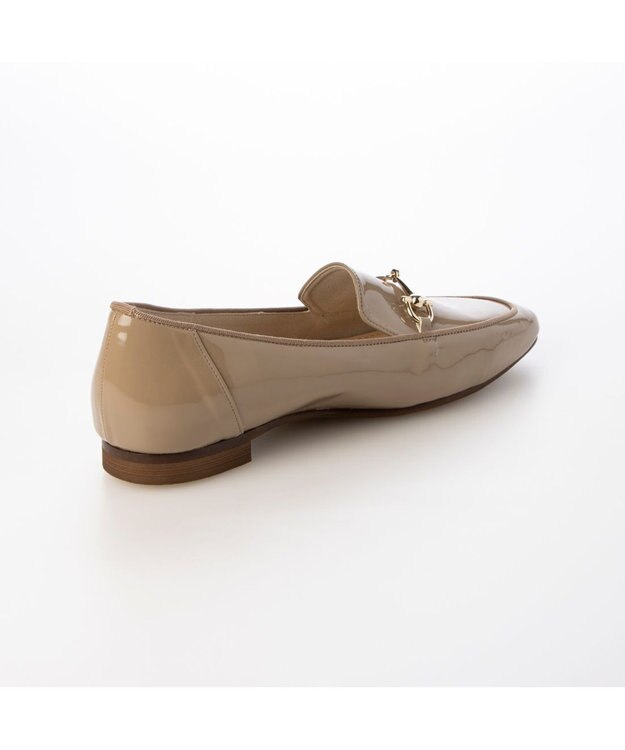 MODE ET JACOMO <MODE ET JACOMO>【レイン対応】メタルビットローファー ベージュエナメル