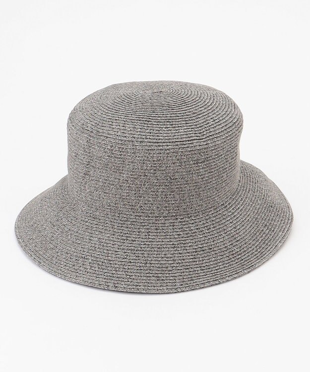 23区 【洗える】ペーパーブレード バケット ライトグレー系