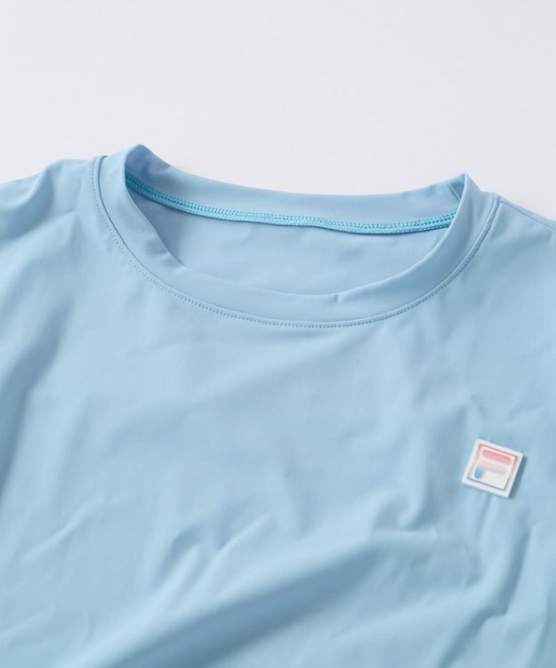 OP／FILA 【FILA】Tシャツ付きセパレート 3点セット水着 サックス