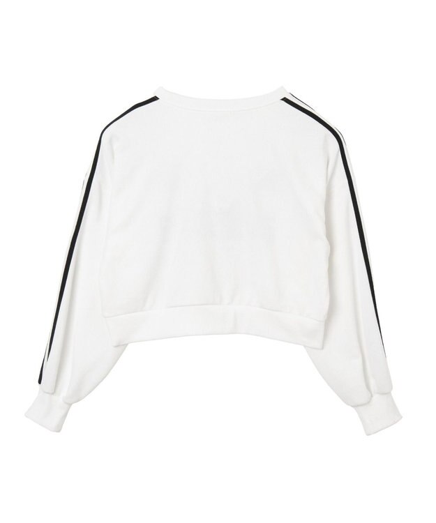 WEGO ゲームグラフィック2ラインショートスウェット ホワイト