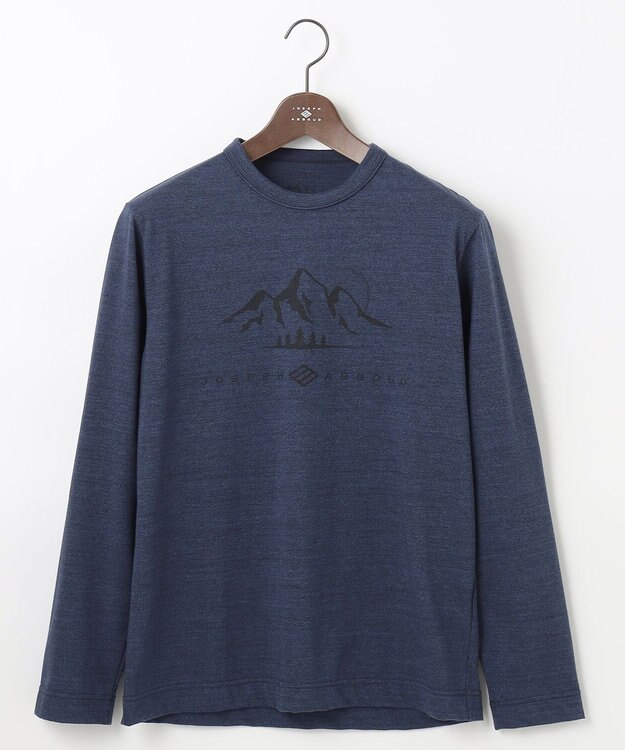 JOSEPH ABBOUD MOUNTAIN 【UNISEX】JOEコットンエアー カットソー ネイビー系