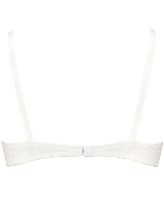 Wing ジュニア ノンワイヤーブラ Wing Teen オーガニックコットン混(身生地部) 【STEP3 まるみをおびてきた胸に】 小学生 中学生 ブラジャー RB2410 ウイング／ワコール アイボリー