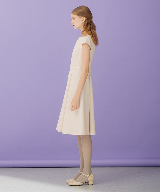 TOCCA 【洗える！】ICE BOX ドレス ベージュ系7