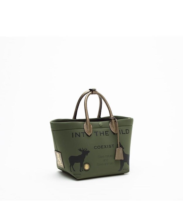 A.D.M.J. 【魔法のように軽い】マジックライト/キューブトート21cm(Dカン＋) KHAKI,L