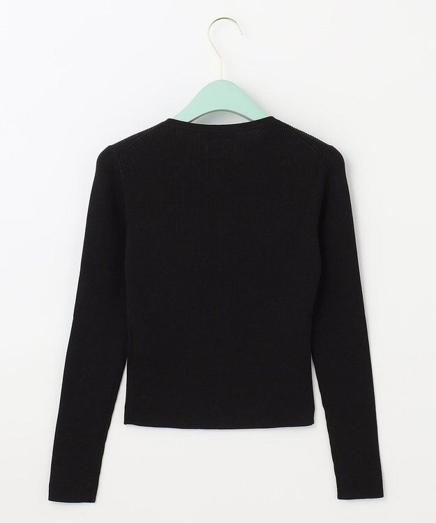 TOCCA 【洗える】SILK RIB CARDIGAN カーディガン ブラック系