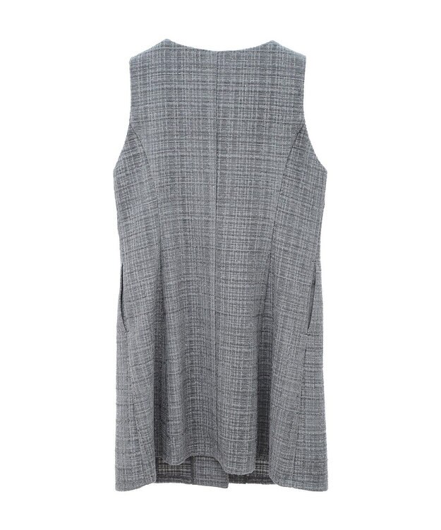 earth music&ecology ツイードミニワンピース Gray