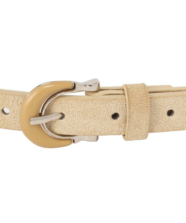 Green Parks ジュシポイントバックルベルト Beige