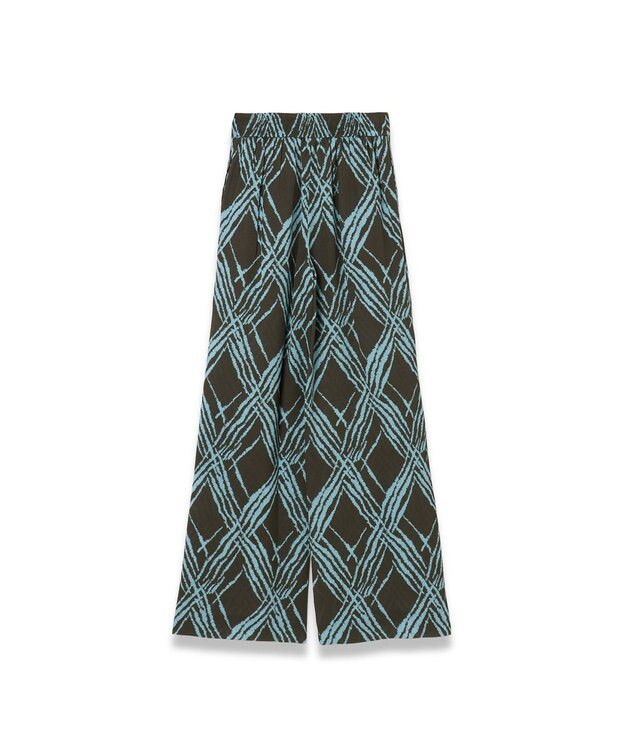 JOSEPH オープンウィーブ　トラウザーズ Palm Leaf/Chambray