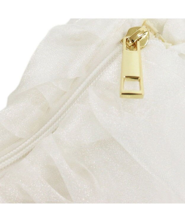 ROOTOTE 3640【メタリックレース】SC.ベビールー.チュールワンハンドル-A 01：アイボリー