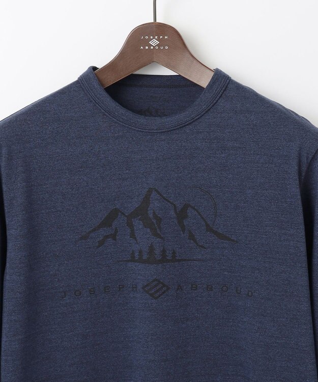 JOSEPH ABBOUD MOUNTAIN 【UNISEX】JOEコットンエアー カットソー ネイビー系