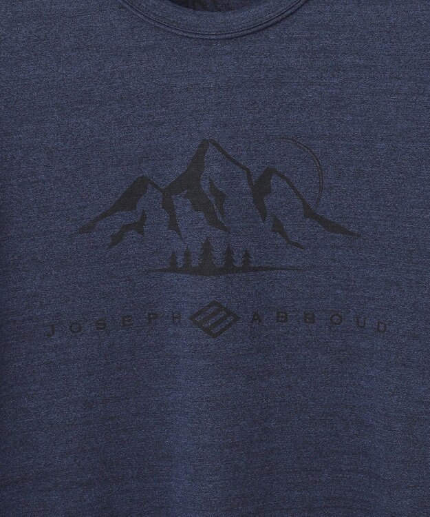 JOSEPH ABBOUD MOUNTAIN 【UNISEX】JOEコットンエアー カットソー ネイビー系