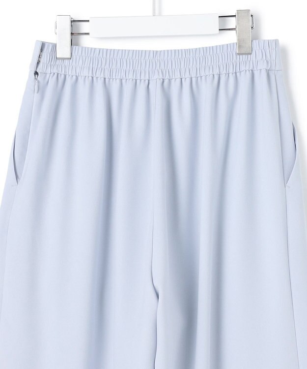 23区 【WEB&一部店舗限定】ストレッチジョーゼット ワイドパンツ スカイブルー系